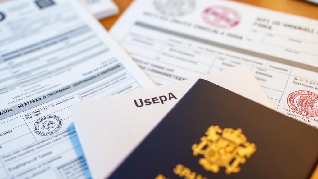 NIE documents Spain