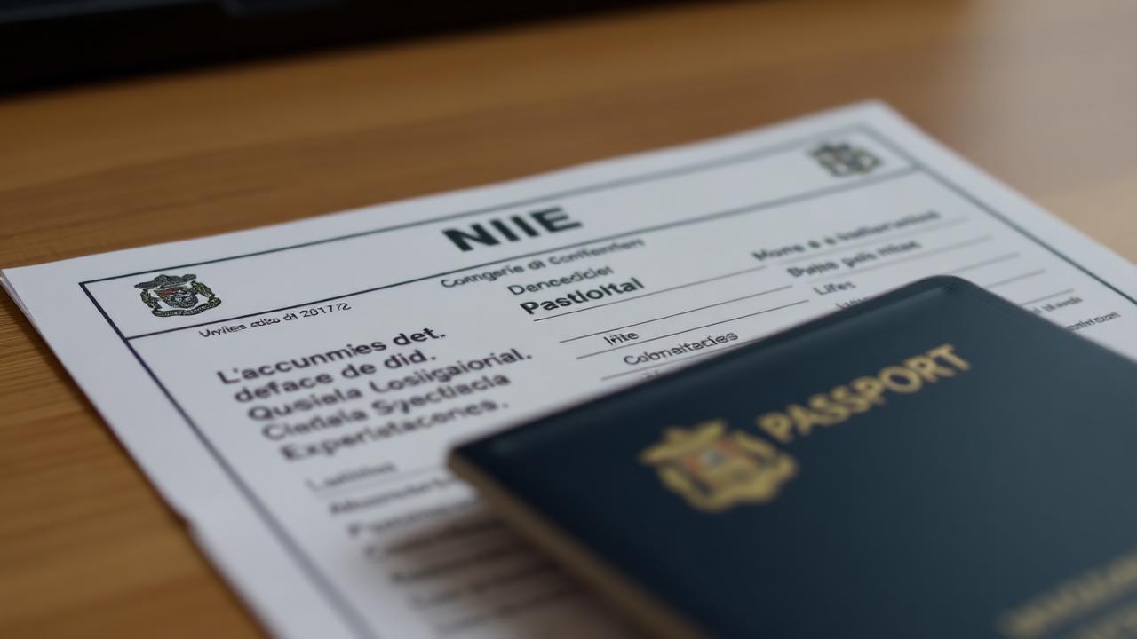 Certificado de asignación de NIE